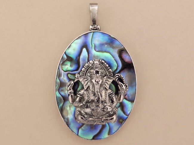 Ganesha Pendant - Click Image to Close