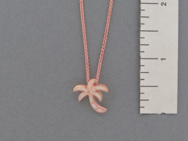 Opal Palm Necklace - Click Image to Close