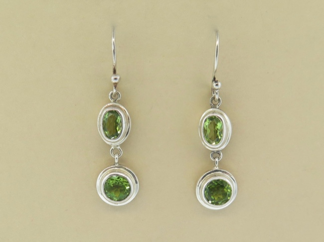 Peridot Dangles - Click Image to Close