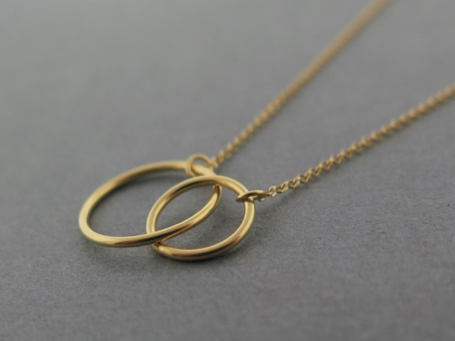 Gold Vermeil Circles - Click Image to Close