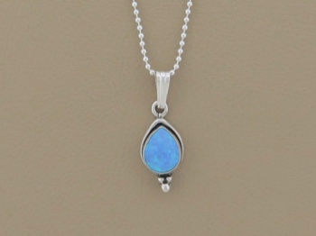 Opal Tear Necklace