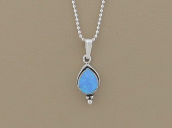 Opal Tear Necklace