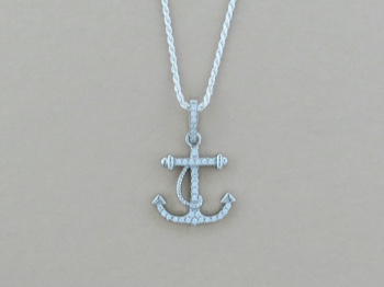 Sparkling Sterling Anchor