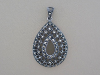 Vintage Marcasite Tear