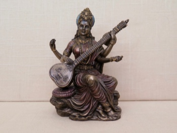 Saraswati Goddess of Knowledge Art and Music