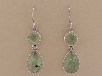 Prehnite Earrings