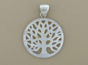 Shell Carved Tree of Life