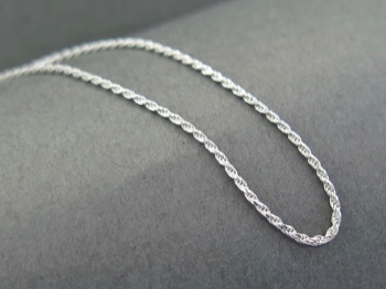 Chain, Sterling Rope 16in