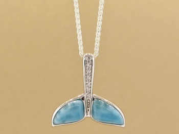Larimar Whale Tail