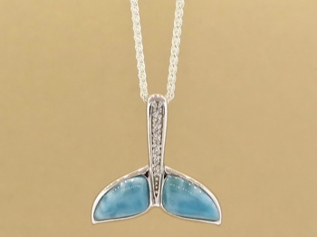 Larimar Whale Tail