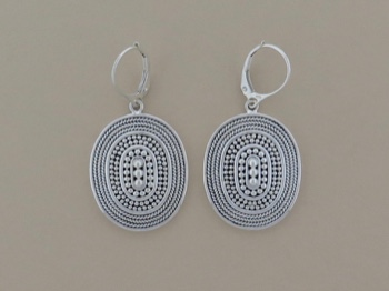 Sterling Wide Ovals