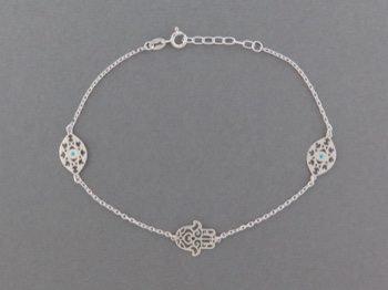 Anklets! Sterling Hamsa