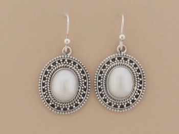 Pearl Ornate Dangles