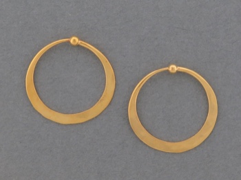 Gold Vermeil Hoops