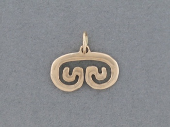 Petroglyph Pendant 14kt