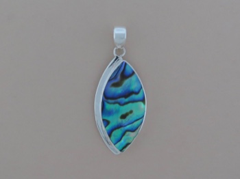 Abalone Ellipse Pendant