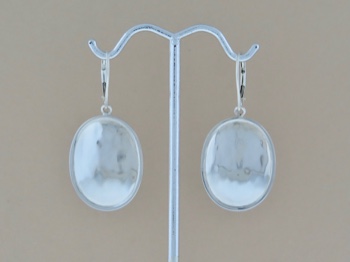 Sterling Oval Dangles