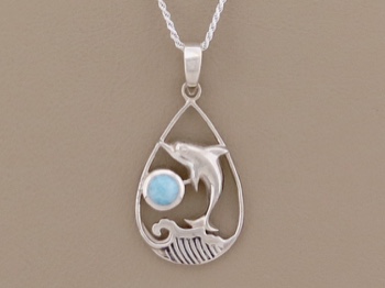 Larimar Leaping Dolphin!