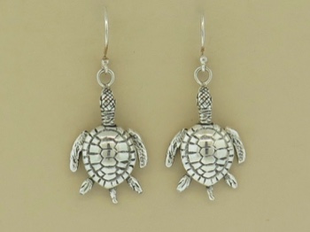 Sterling Turtle Dangles