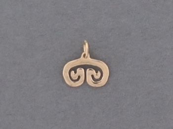 Petroglyph Pendant 14kt