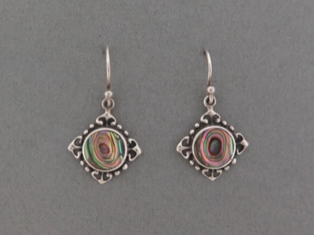 Ornate Abalone Dangle