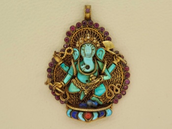 Turquoise Lord Ganesha